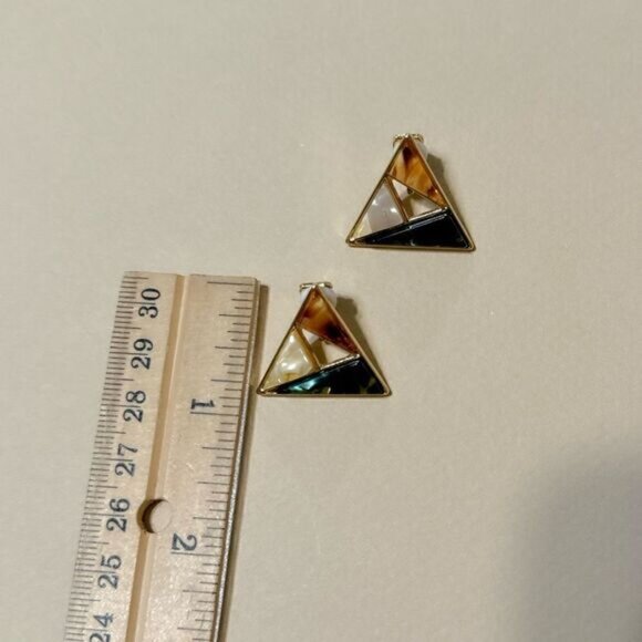 Boho clip on earrings N721 - Picture 6 of 6